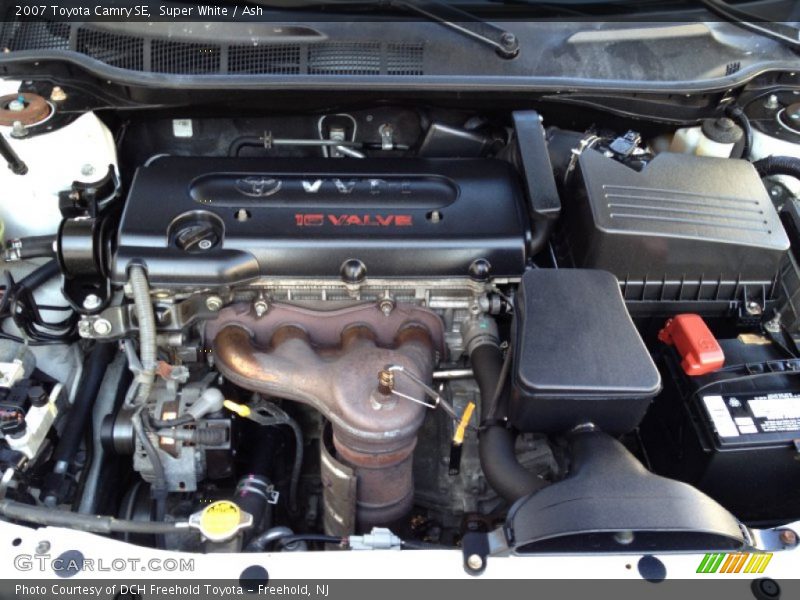 Super White / Ash 2007 Toyota Camry SE