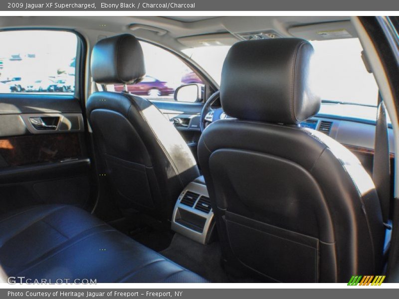 Ebony Black / Charcoal/Charcoal 2009 Jaguar XF Supercharged