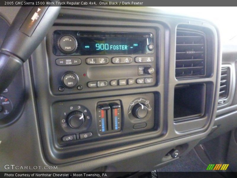 Onyx Black / Dark Pewter 2005 GMC Sierra 1500 Work Truck Regular Cab 4x4