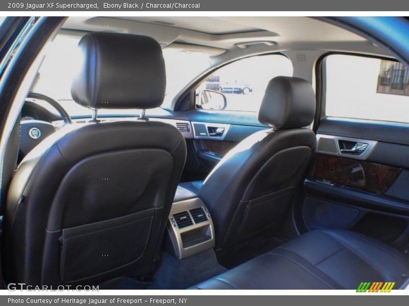 Ebony Black / Charcoal/Charcoal 2009 Jaguar XF Supercharged