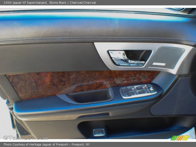 Ebony Black / Charcoal/Charcoal 2009 Jaguar XF Supercharged