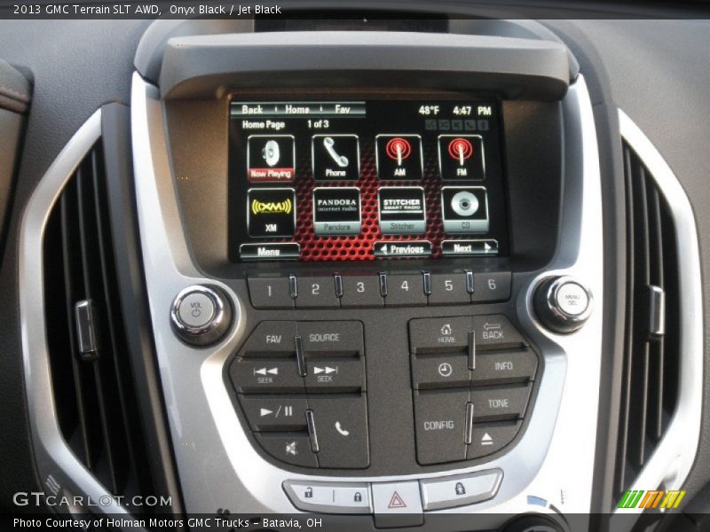 Controls of 2013 Terrain SLT AWD