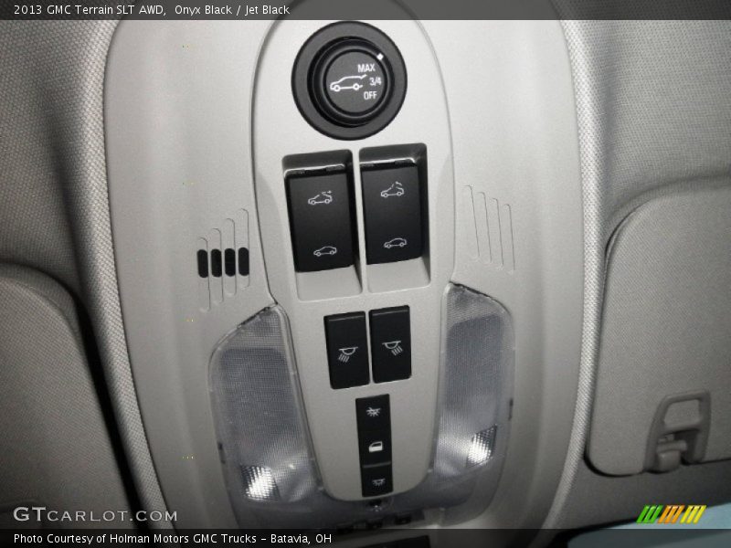 Controls of 2013 Terrain SLT AWD
