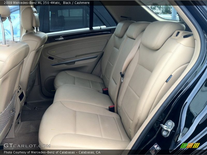 Black / Cashmere 2009 Mercedes-Benz ML 350 4Matic