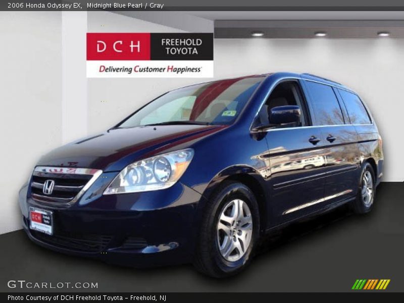 Midnight Blue Pearl / Gray 2006 Honda Odyssey EX