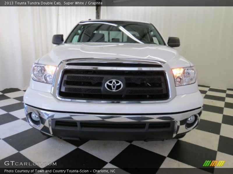 Super White / Graphite 2013 Toyota Tundra Double Cab