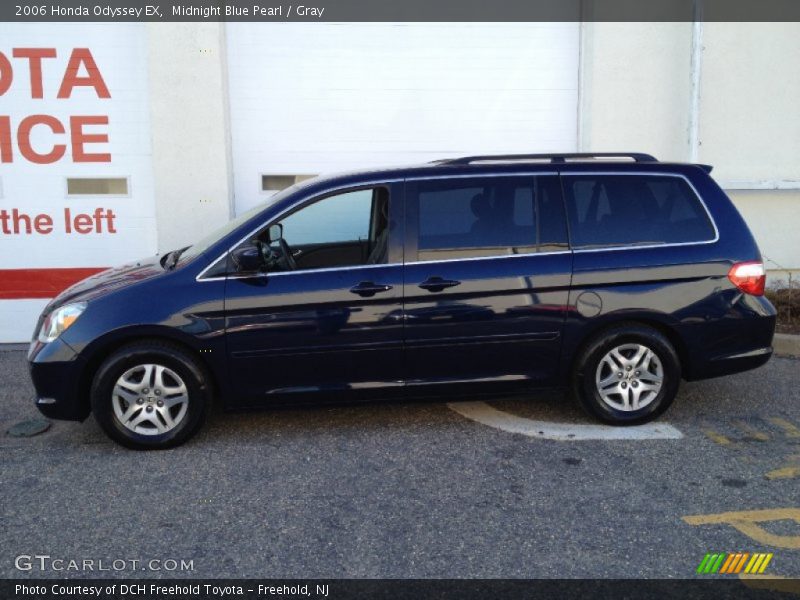 Midnight Blue Pearl / Gray 2006 Honda Odyssey EX