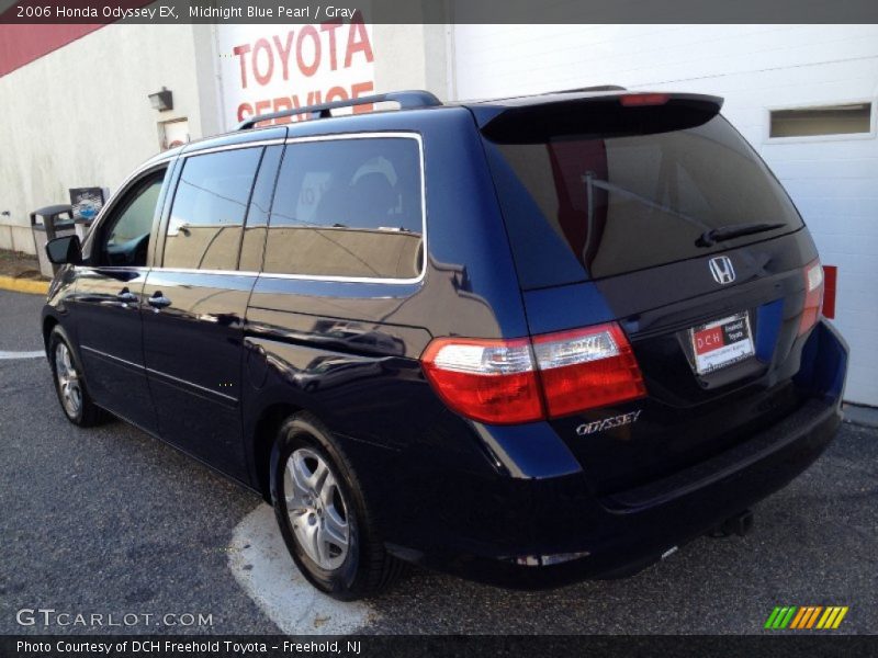 Midnight Blue Pearl / Gray 2006 Honda Odyssey EX