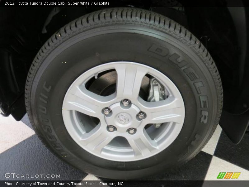 Super White / Graphite 2013 Toyota Tundra Double Cab