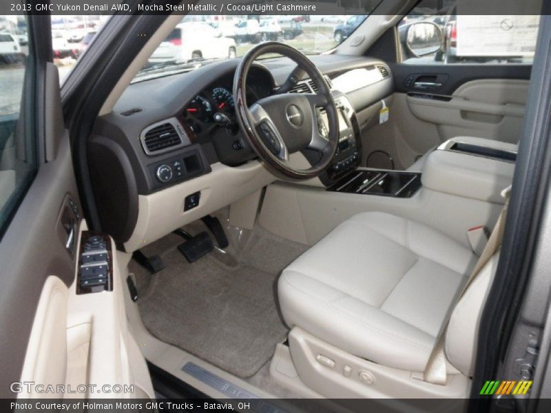 Cocoa/Light Cashmere Interior - 2013 Yukon Denali AWD 