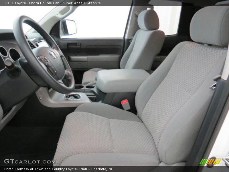 Super White / Graphite 2013 Toyota Tundra Double Cab