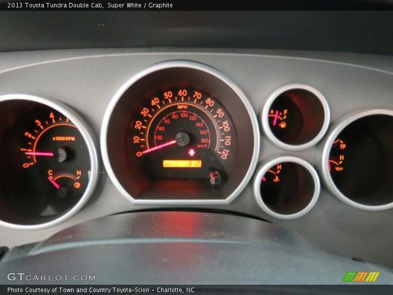 Super White / Graphite 2013 Toyota Tundra Double Cab