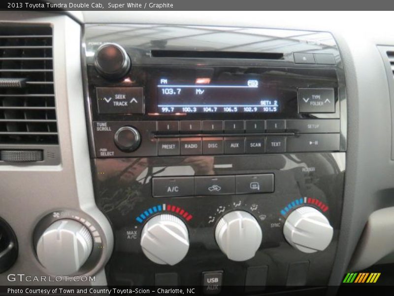 Super White / Graphite 2013 Toyota Tundra Double Cab