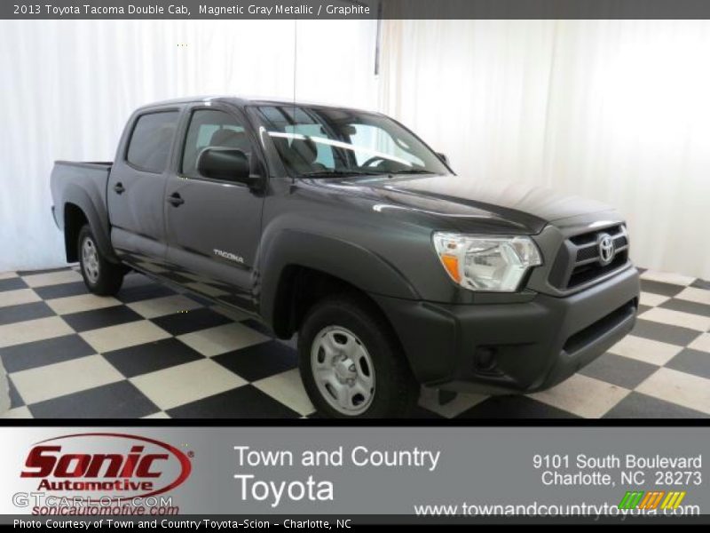 Magnetic Gray Metallic / Graphite 2013 Toyota Tacoma Double Cab