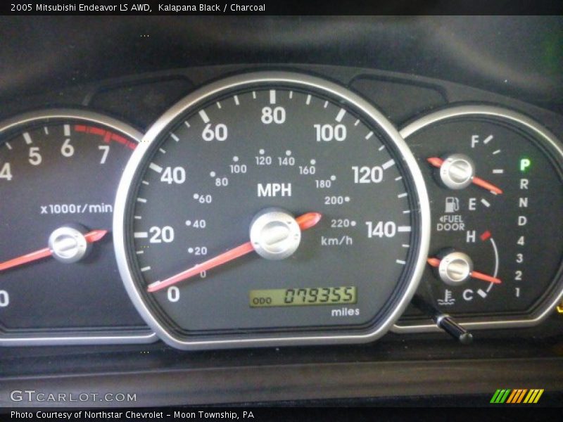 Kalapana Black / Charcoal 2005 Mitsubishi Endeavor LS AWD