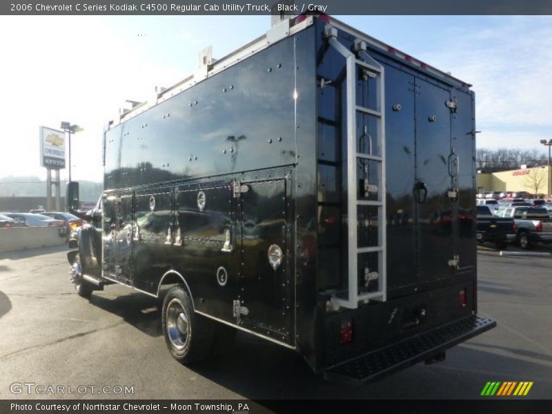 Black / Gray 2006 Chevrolet C Series Kodiak C4500 Regular Cab Utility Truck