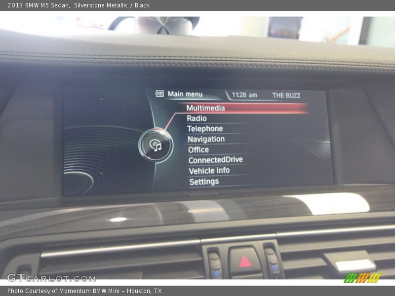 Silverstone Metallic / Black 2013 BMW M5 Sedan