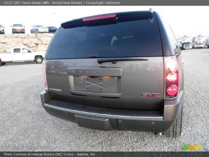 Mocha Steel Metallic / Cocoa/Light Cashmere 2013 GMC Yukon Denali AWD