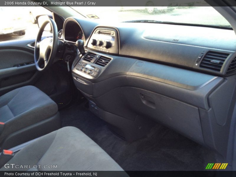 Midnight Blue Pearl / Gray 2006 Honda Odyssey EX