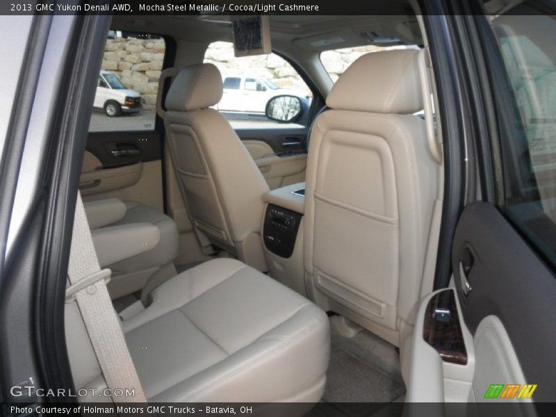 Mocha Steel Metallic / Cocoa/Light Cashmere 2013 GMC Yukon Denali AWD