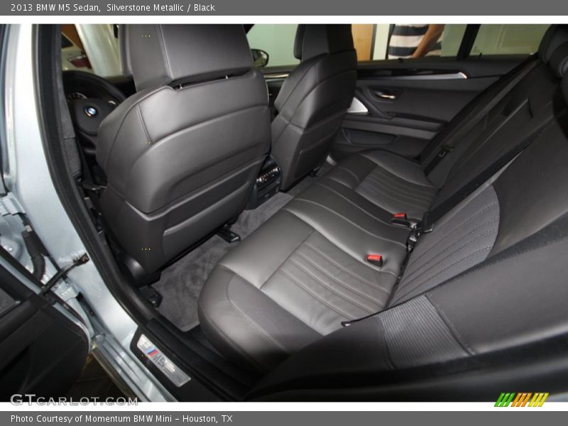 Silverstone Metallic / Black 2013 BMW M5 Sedan