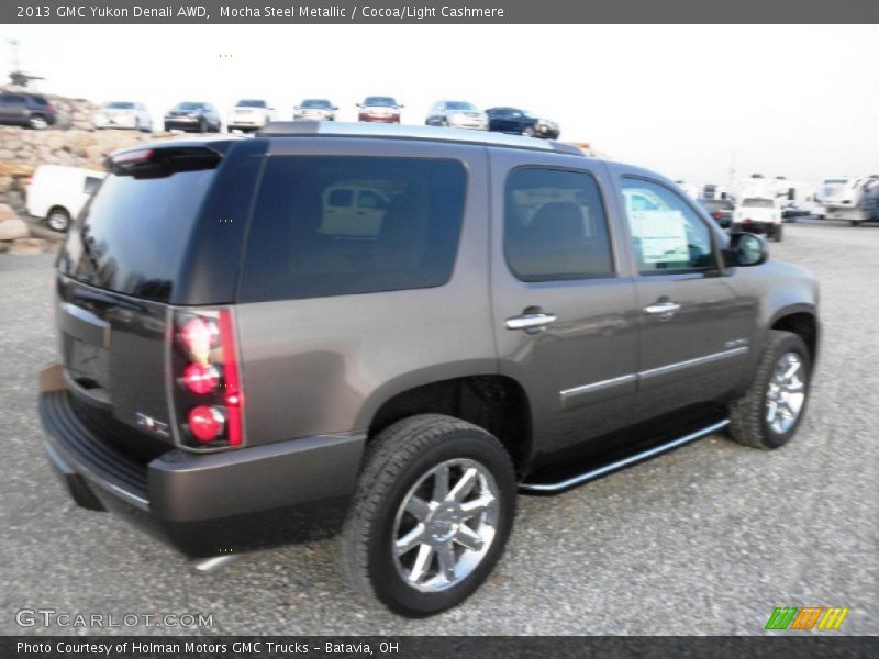 Mocha Steel Metallic / Cocoa/Light Cashmere 2013 GMC Yukon Denali AWD