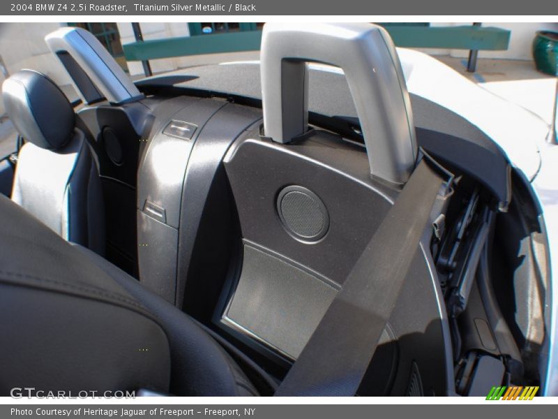 Titanium Silver Metallic / Black 2004 BMW Z4 2.5i Roadster