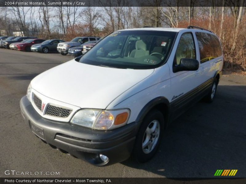 Summit White / Gray 2004 Pontiac Montana