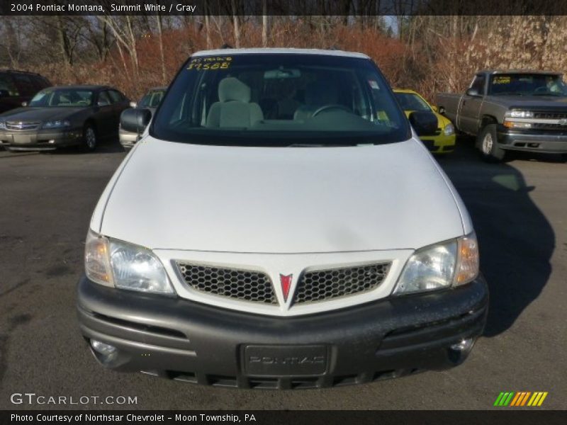 Summit White / Gray 2004 Pontiac Montana