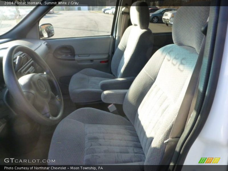 Summit White / Gray 2004 Pontiac Montana