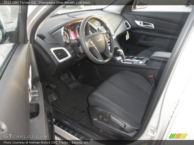 Champagne Silver Metallic / Jet Black 2013 GMC Terrain SLE
