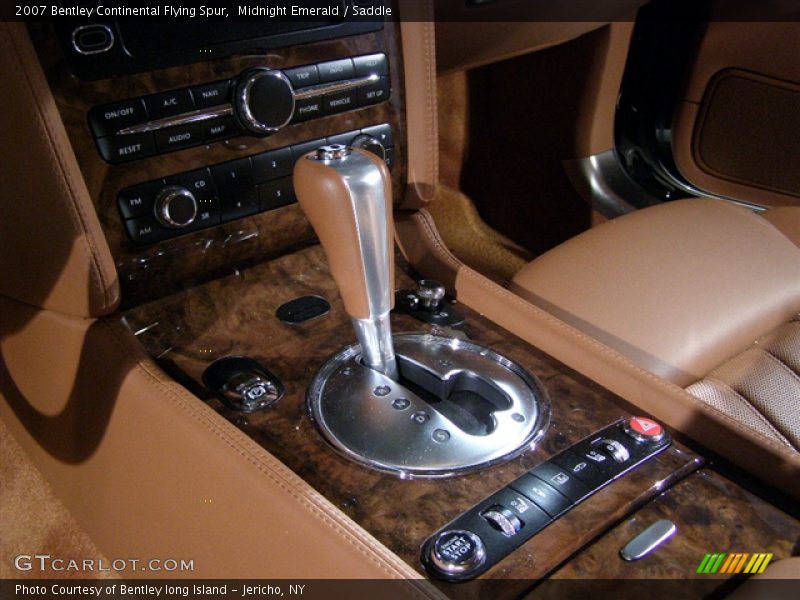 Midnight Emerald / Saddle 2007 Bentley Continental Flying Spur