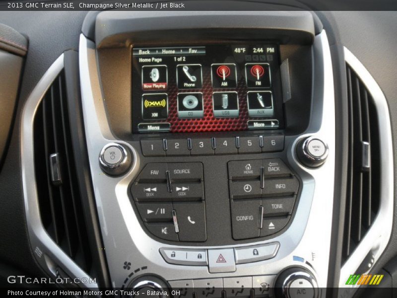 Champagne Silver Metallic / Jet Black 2013 GMC Terrain SLE