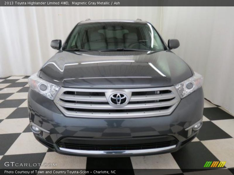 Magnetic Gray Metallic / Ash 2013 Toyota Highlander Limited 4WD
