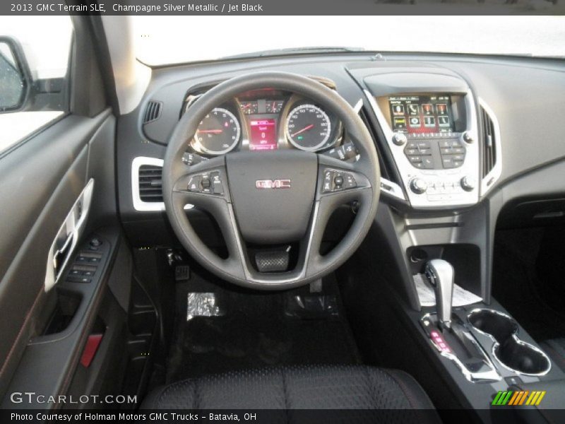 Champagne Silver Metallic / Jet Black 2013 GMC Terrain SLE