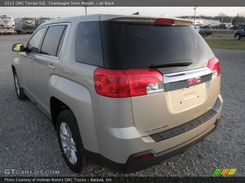 Champagne Silver Metallic / Jet Black 2013 GMC Terrain SLE