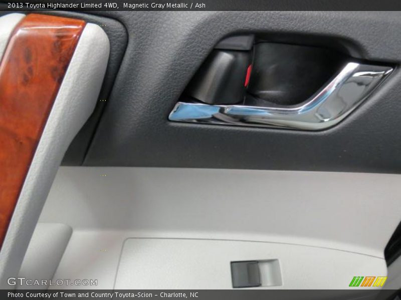 Magnetic Gray Metallic / Ash 2013 Toyota Highlander Limited 4WD