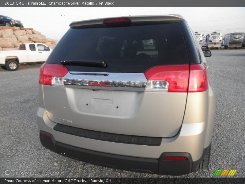 Champagne Silver Metallic / Jet Black 2013 GMC Terrain SLE