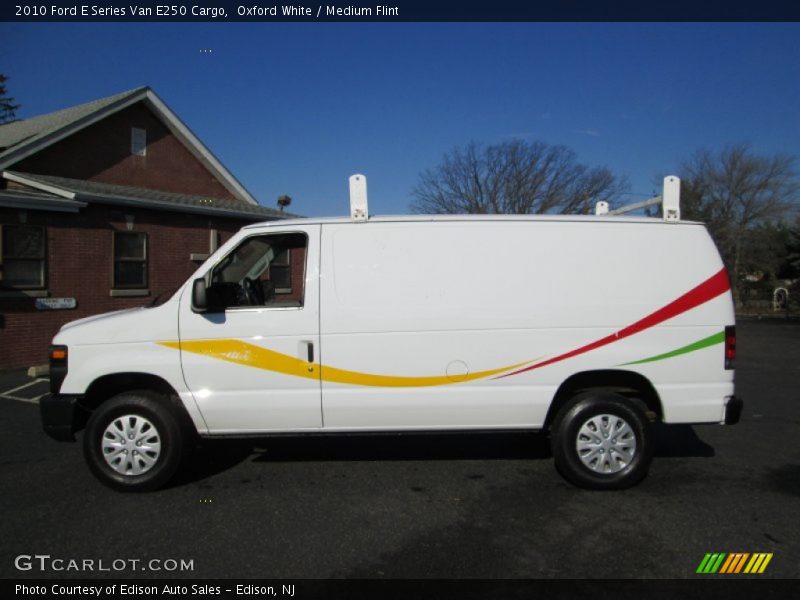 Oxford White / Medium Flint 2010 Ford E Series Van E250 Cargo
