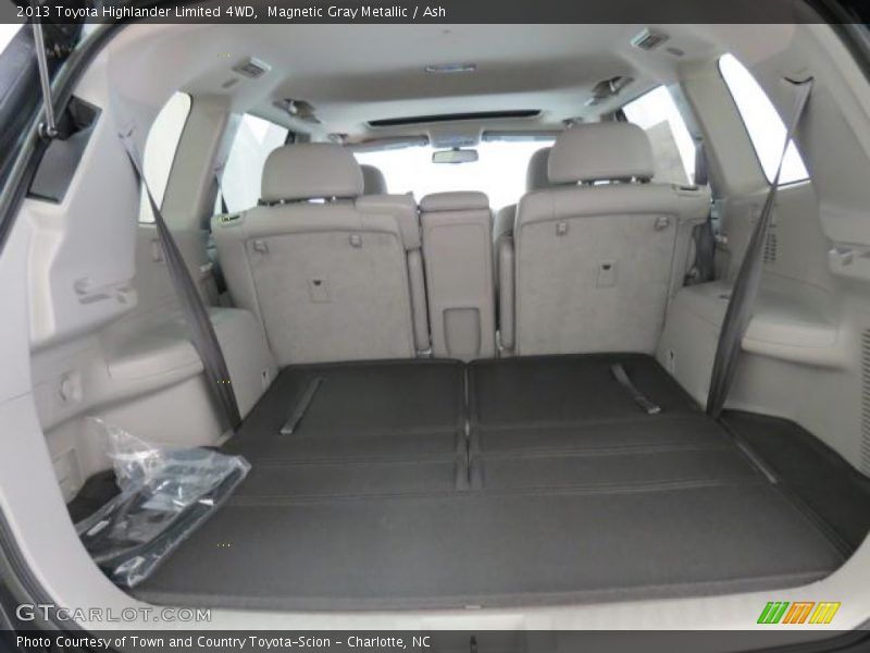 Magnetic Gray Metallic / Ash 2013 Toyota Highlander Limited 4WD