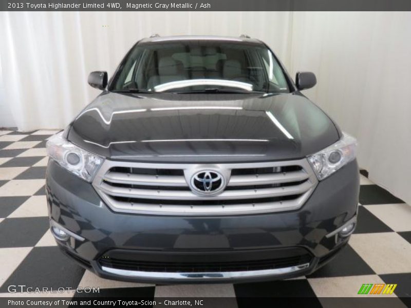 Magnetic Gray Metallic / Ash 2013 Toyota Highlander Limited 4WD