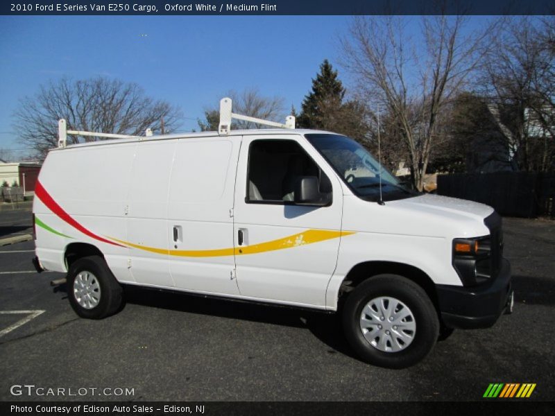 Oxford White / Medium Flint 2010 Ford E Series Van E250 Cargo