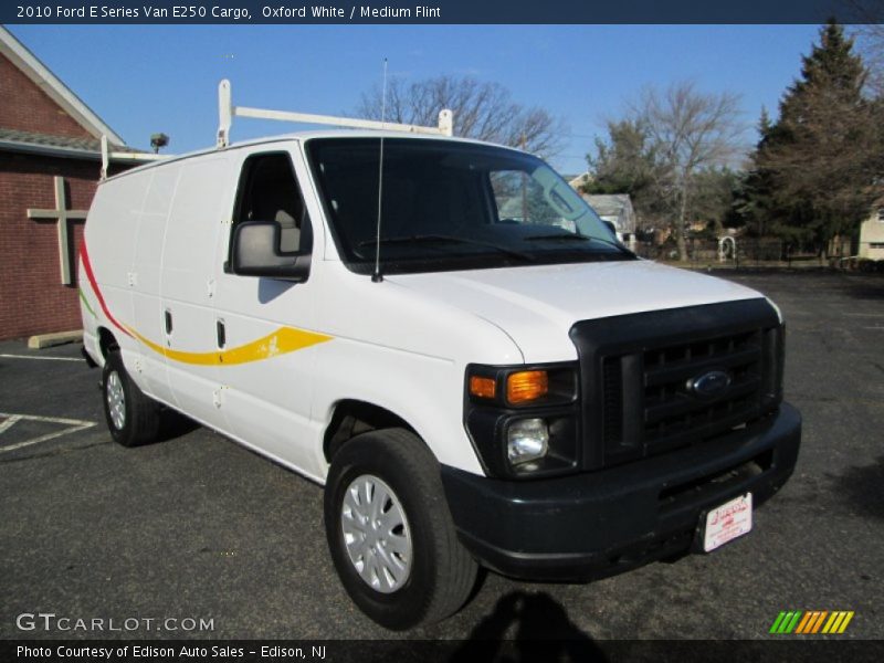 Oxford White / Medium Flint 2010 Ford E Series Van E250 Cargo