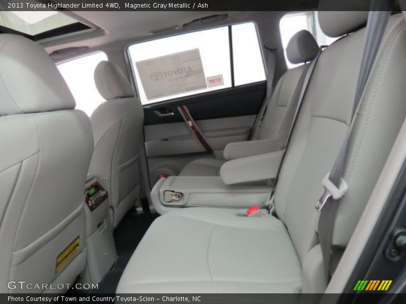 Magnetic Gray Metallic / Ash 2013 Toyota Highlander Limited 4WD