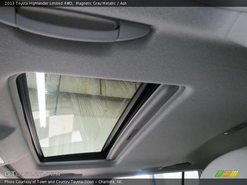 Magnetic Gray Metallic / Ash 2013 Toyota Highlander Limited 4WD