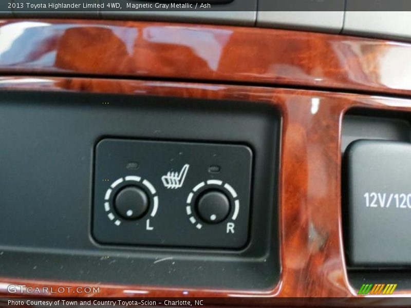 Magnetic Gray Metallic / Ash 2013 Toyota Highlander Limited 4WD