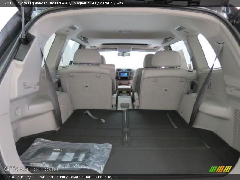 Magnetic Gray Metallic / Ash 2013 Toyota Highlander Limited 4WD