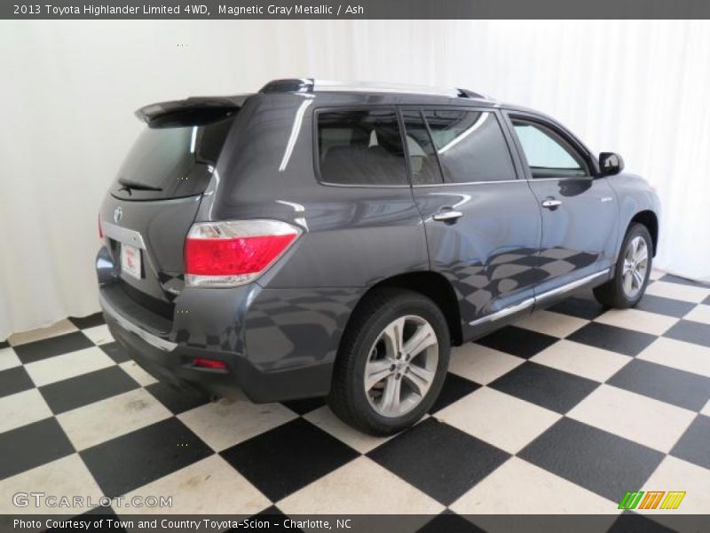 Magnetic Gray Metallic / Ash 2013 Toyota Highlander Limited 4WD