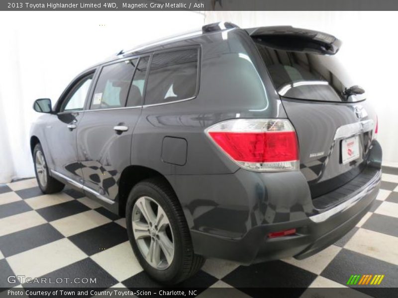 Magnetic Gray Metallic / Ash 2013 Toyota Highlander Limited 4WD