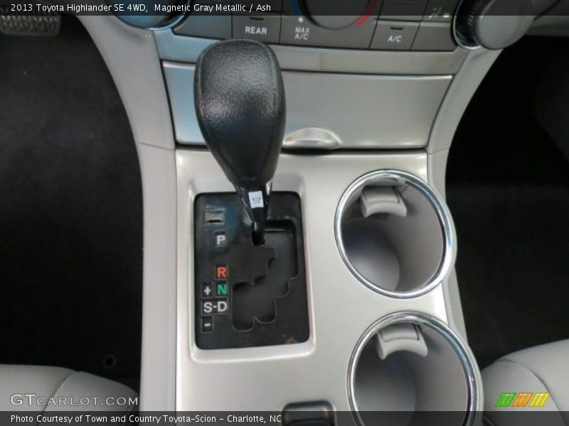 Magnetic Gray Metallic / Ash 2013 Toyota Highlander SE 4WD